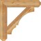 Ekena Millwork Balboa Craftsman Rough Sawn Bracket, Western Red Cedar, 6"W x 36"D x 36"H BKT06X36X36BOA04RWR - alternate 4